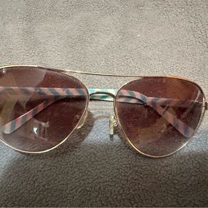 Stylish Gold Aviator Sunglasses